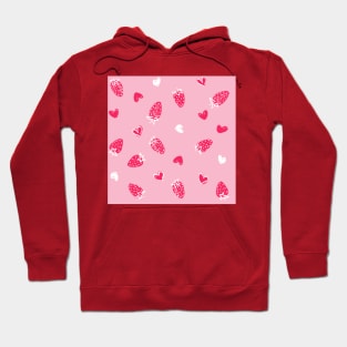 Light Pink Strawberry Love Hoodie